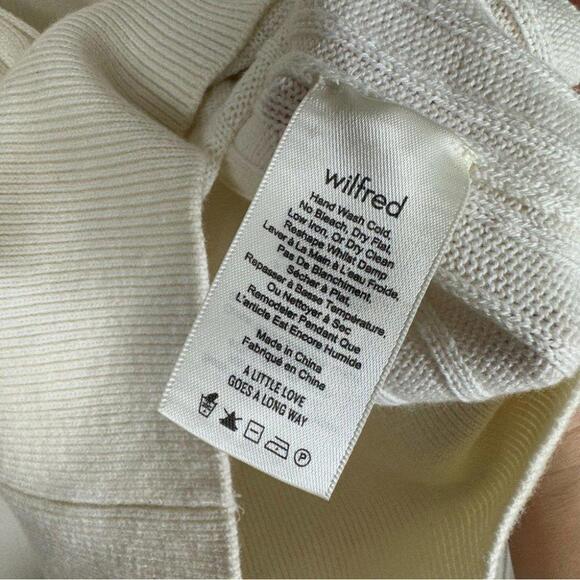 Aritzia Cream Ribbed Knit Tank Top - Picture 7 of 9